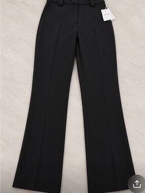Nordstrom Black Boot-Cut Dress Pants